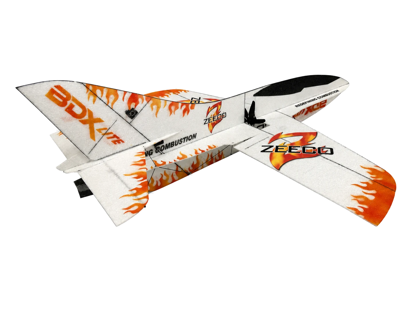 BDX Jet competition limbo aircraft with Zeeco branding