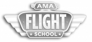 Academy of Model Aeronautics Flight School logo